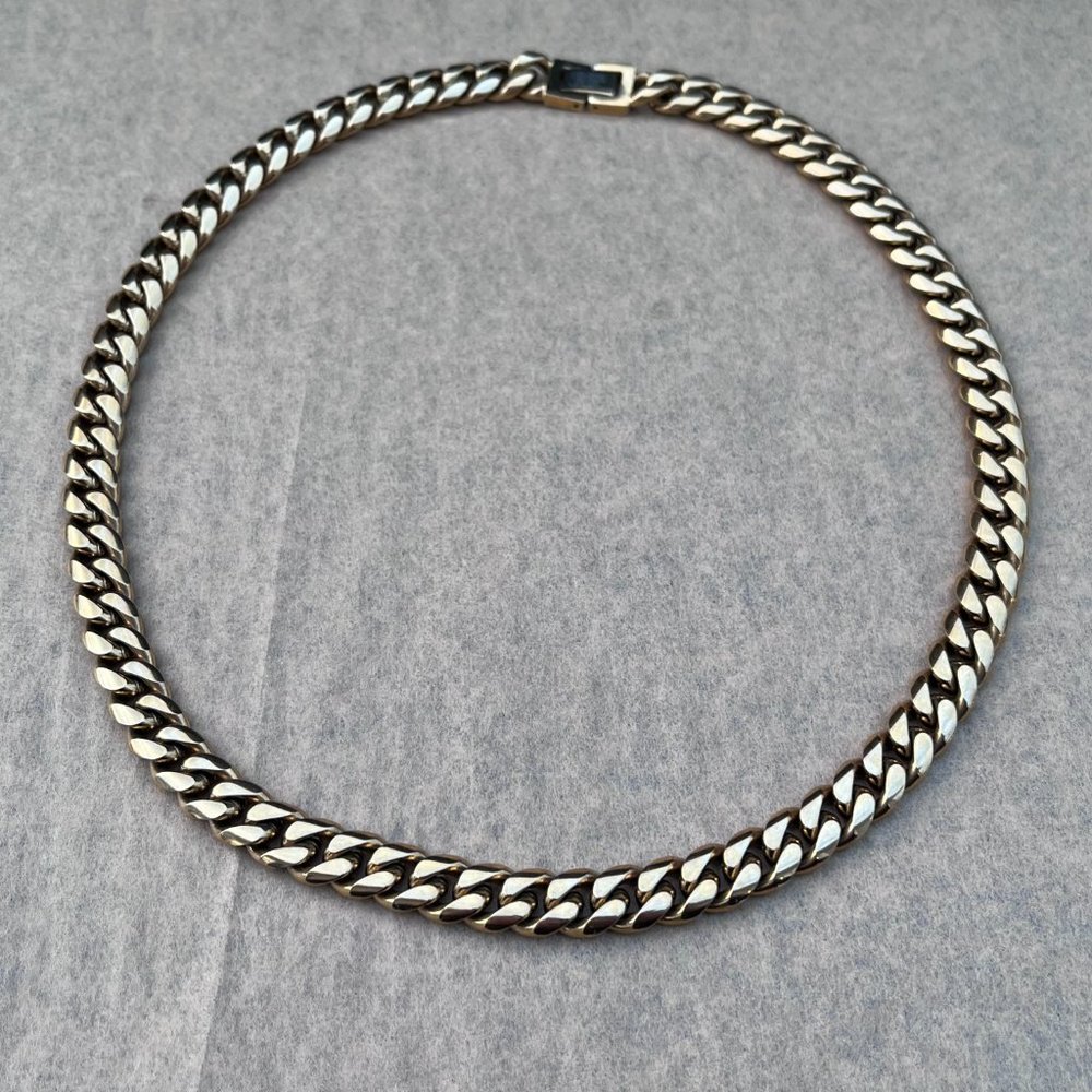 Gold stainless steel chain necklace - Ninkapop